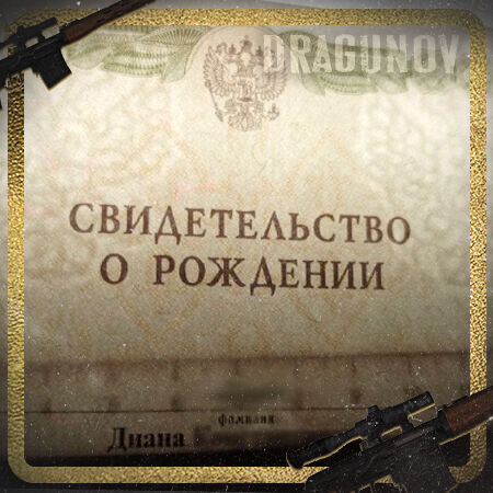 СВИДЕ. О РОЖДЕНИИ РФ
